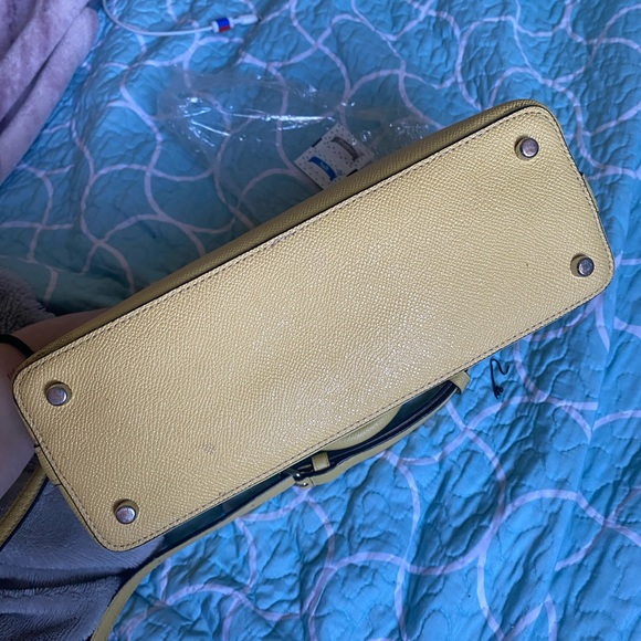 YELLOW COACH BAG - Picture 4 of 9